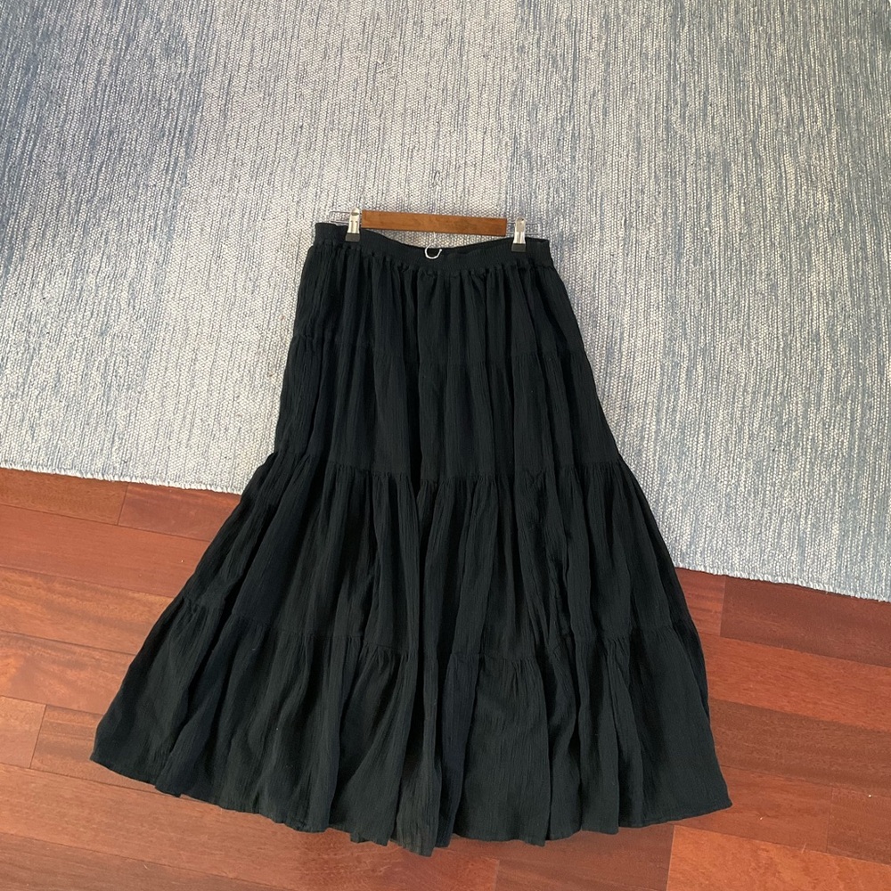 Black Maxi Skirt fits size 10 to 14